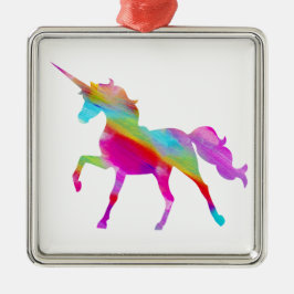 Magische funkelnd Regenbogenpresse Ornament Aus Metall