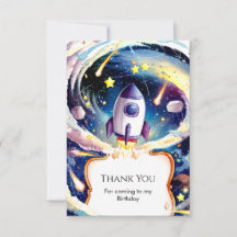 Magische Galaxie-Rakete zum Geburtstag