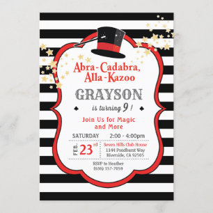 Magische Geburtstagseinladung Einladung