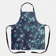 Magische Glitzern All-over-Print-Schürze