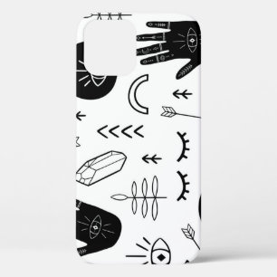 Magische Hände, Mond, ethnisches Muster. Case-Mate iPhone Hülle