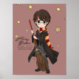 Magische HARRY POTTER™ Wasserfarbe Poster