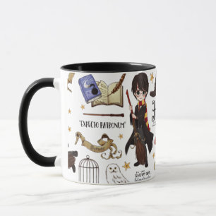 Magische HARRY POTTER™ Wasserfarbe Tasse