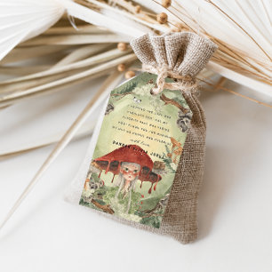 Magische Herbstwald-Fairy   Geburtstag Geschenkanhänger