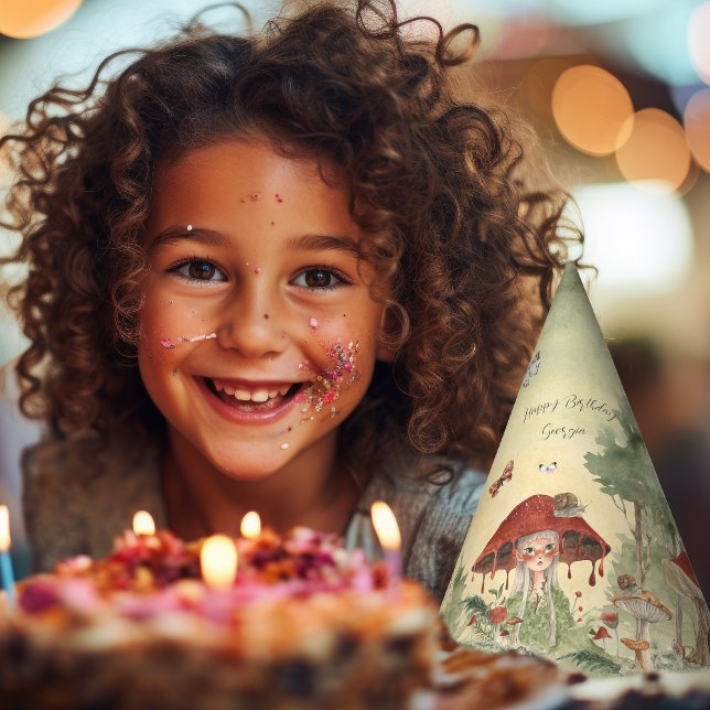 Magische Herbstwald-Fairy | Geburtstag Partyhütchen (Von Creator hochgeladen)