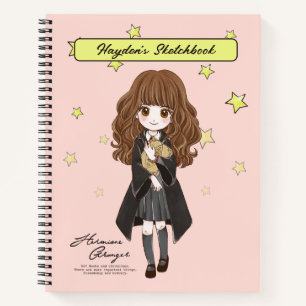 Magische Hermione Granger Zeichnung Notizbuch