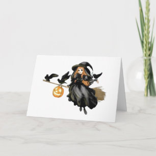 Magische Hexe Karte