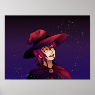 Magische Hexe Poster