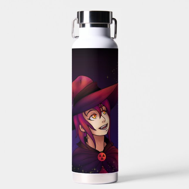 Magische Hexe Trinkflasche (Vorne)