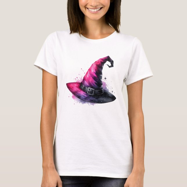 Magische Hexenhuttöne T-Shirt (Vorderseite)