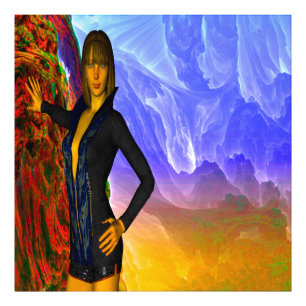 Magische Höhle Fotodruck