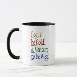 Magische Horace Quote Combo-Tasse Tasse