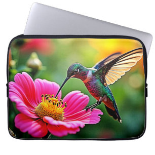 Magische Hummingbird Moments Design Laptopschutzhülle