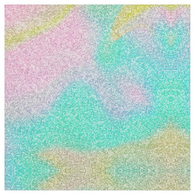 Magische Iridescent Glitzer Holographic Image Stoff (Nahaufnahme)