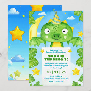 Magische Kreaturen Einladungen zur Geburtstagspart