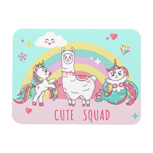 Magische Kreaturen Magnet (Horizontal)