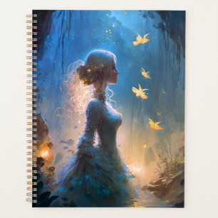 Magische Lady in Water Fantasy Art Planer