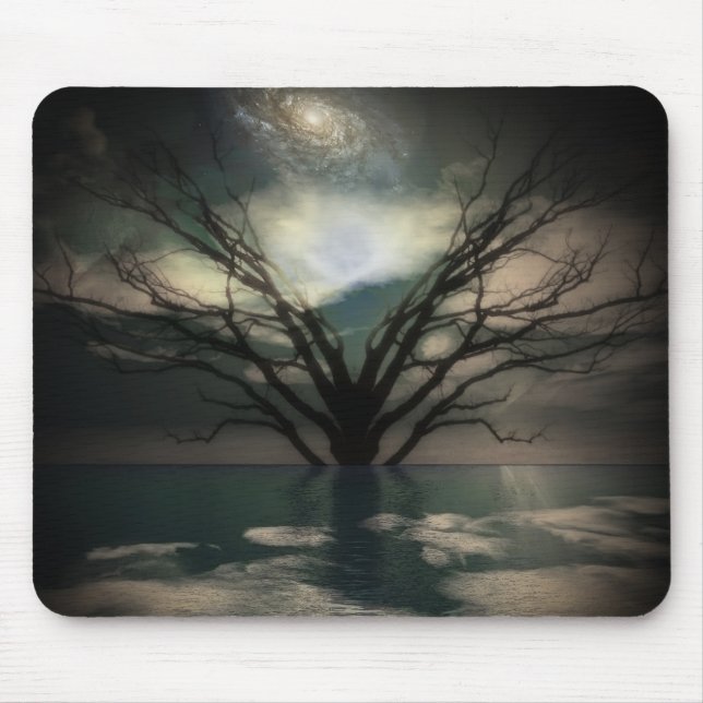 Magische Landschaft Mousepad (Vorne)