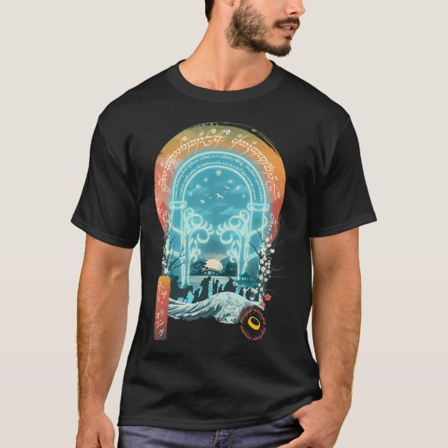 Magische Landschaft T-Shirt (Vorderseite)