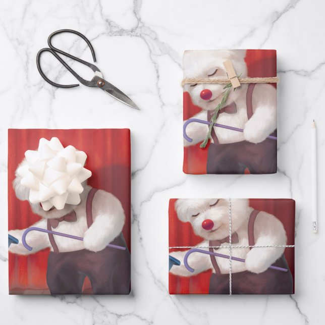 Magische Leistung Geschenkpapier Set (Vorderseite)