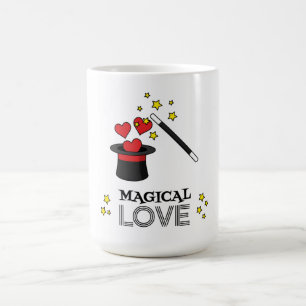Magische Liebe - Schwarz Kaffeetasse