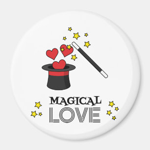 Magische Liebe - Schwarz Magnet