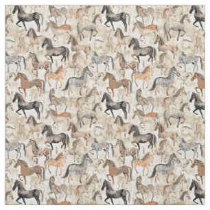 Magische Mähne: Whimsy Horse Stoff