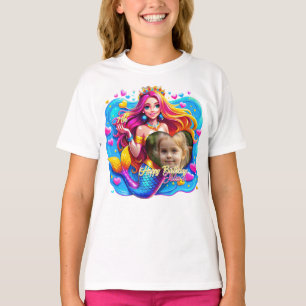 Magische Meerjungfrau Geburtstagslust, individuell T-Shirt
