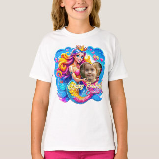 Magische Meerjungfrau Geburtstagslust, individuell T-Shirt