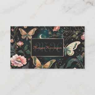 Magische Midnight Garden Business Card Visitenkarte