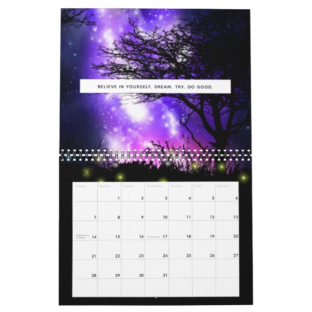 Magische Milchstraße Kalender (Mär 2027)