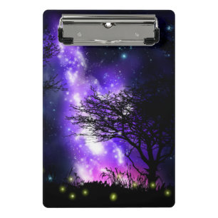 Magische Milchstraße Mini-Zwischenablage Mini Klemmbrett