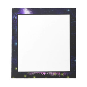Magische Milchstraße Notepad Notizblock