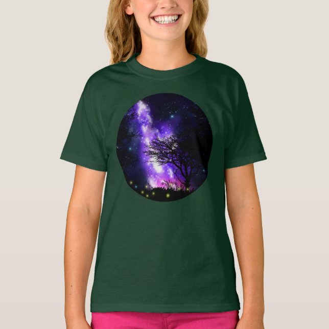 Magische Milchstraße T-Shirt (Vorderseite)