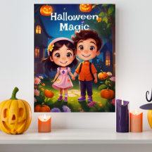 Magische Momente Halloween Garden AI Generativ