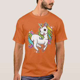 Magische Mythische Kreaturen mit niedlichem Sprung T-Shirt