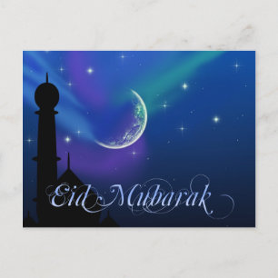 Magische Nacht - islamischer Gruß Postkarte