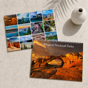 Magische Nationalparks 2026 Naturlandschaften Kalender