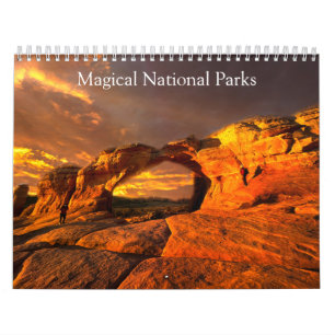 Magische Nationalparks 2026 Naturlandschaften Kalender