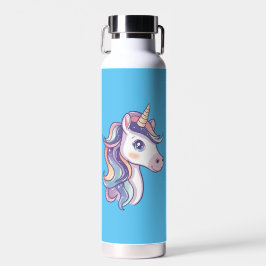 Magische Niedliche Funkelnd Pastel Unicorn Trinkflasche