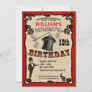 Magische Party Einladung