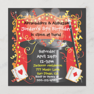 Magische Party Einladung