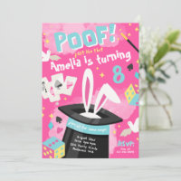 Magische Party Einladung | Einladung der Magier