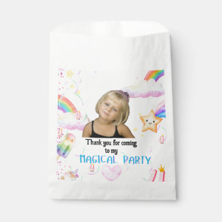 Magische Party Foto Leckerei-Taschen Geschenktütchen