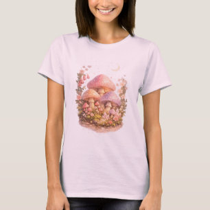 Magische Pilze Pastell Feen Cottagecore Stimmung T-Shirt