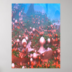 Magische Pilze Poster