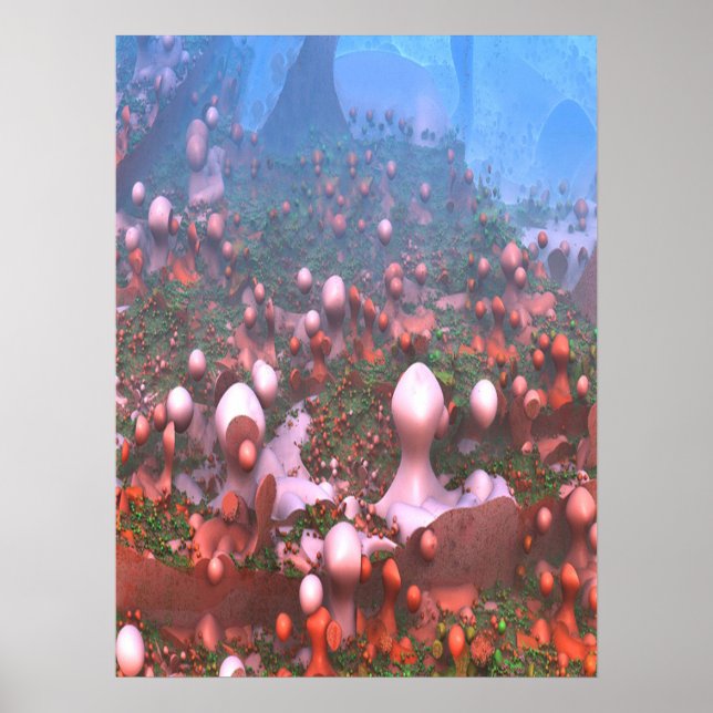 Magische Pilze Poster (Vorne)