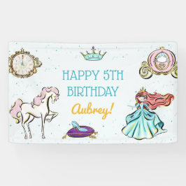 Magische Prinzessin Party-Banner Banner
