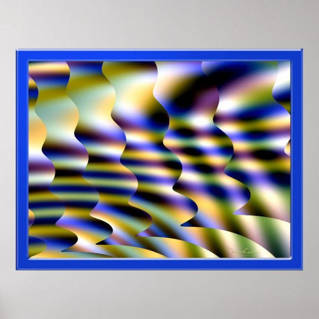 Magische Psychedelische Trance Poster (Vorne)