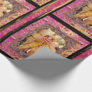 Magische Puppe und Bogen-viktorianisches Geschenkpapier